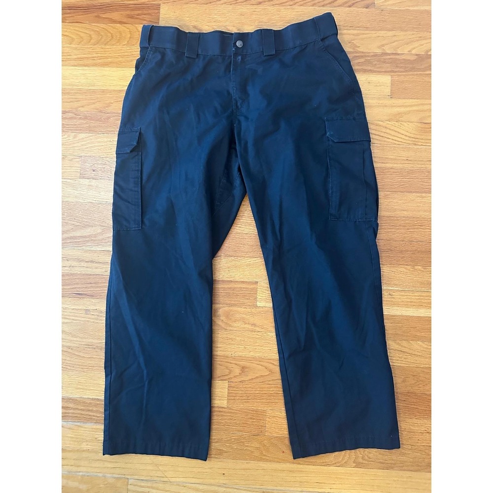 5.11 Tactical Women's Cargo Pants Black Size 18 Polyester Cotton Blend‎